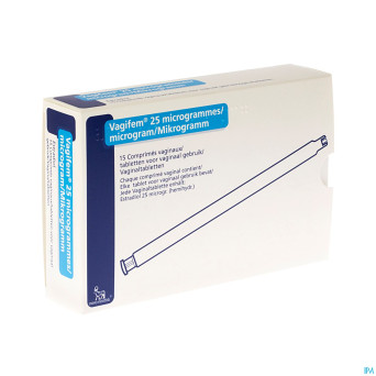 Vagifem comp. vag. 15 x 0,025 mg