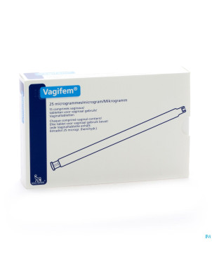 Vagifem comp. vag. 15 x 0,025 mg