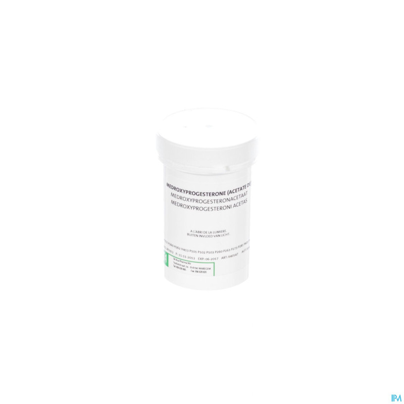Medroxyprogesterone acet.    1g aca