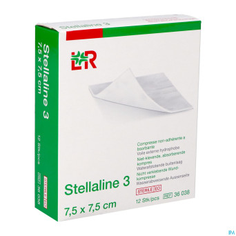 Stellaline 3 comp ster    7,5x 7,5cm  12 36038