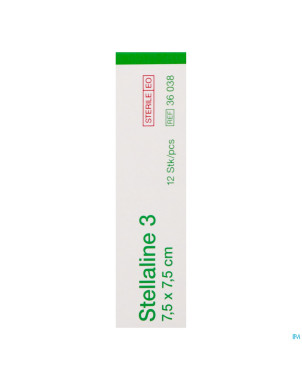 Stellaline 3 comp ster    7,5x 7,5cm  12 36038