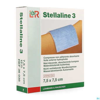 Stellaline 3 comp ster    7,5x 7,5cm  12 36038