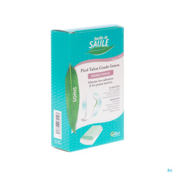 Feuille saule pierre pedicure