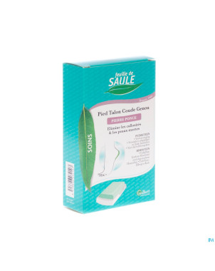 Feuille saule pierre pedicure