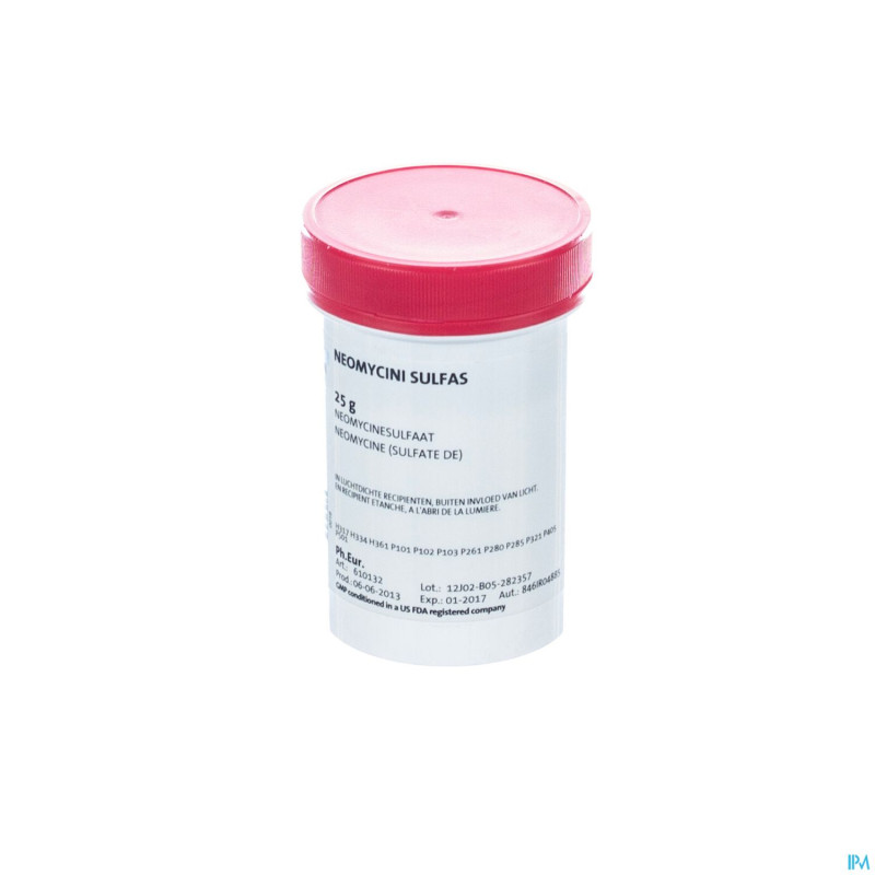 Neomycine sulfate 25g    s