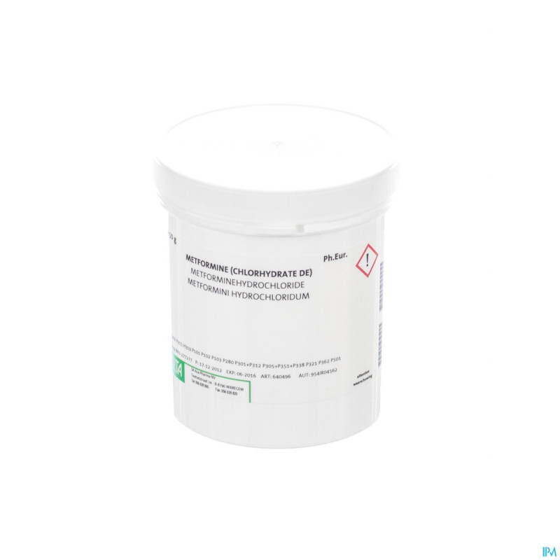Metformine hcl    250g certa