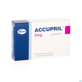 Accupril comp  28 x  5 mg