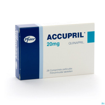 Accupril comp  28 x 20 mg