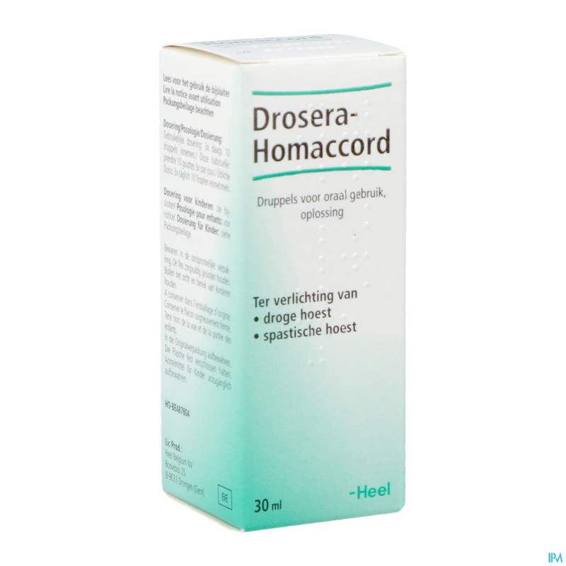 Drosera-homaccord   gutt  30ml heel