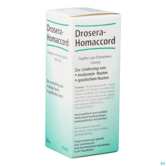 Drosera-homaccord   gutt  30ml heel