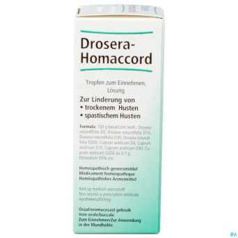 Drosera-homaccord   gutt  30ml heel