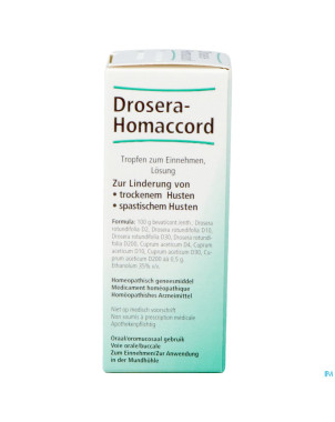 Drosera-homaccord   gutt  30ml heel