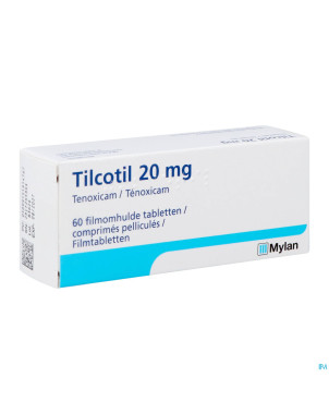 Tilcotil comp sec  60 x 20 mg dispenser