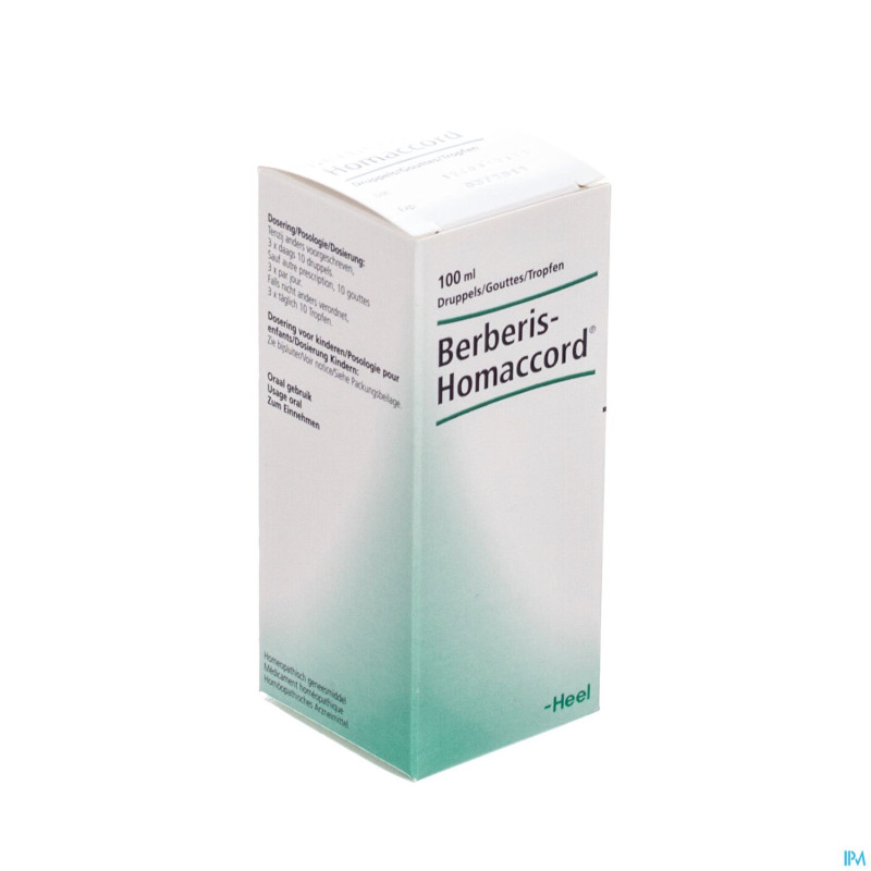 Berberis-homaccord  gutt 100ml heel