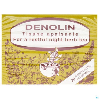 Denolin tisane dormir sach filt 20
