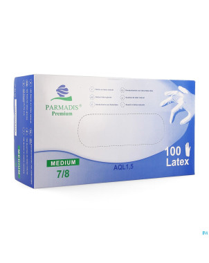 Appeg gants latex medium 100