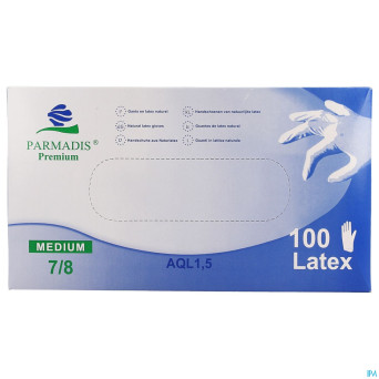 Appeg gants latex medium 100