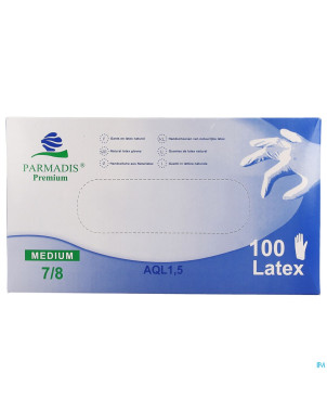 Appeg gants latex medium 100