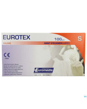 Appeg gants latex small 100