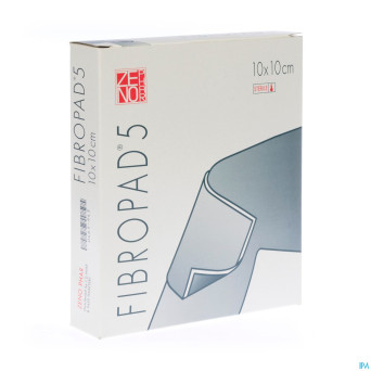 Fibropad 5 10,0x10,0cm 10 compresse ster n/adh