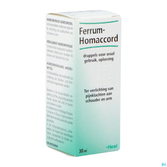 Ferrum-homaccord    gutt  30ml heel