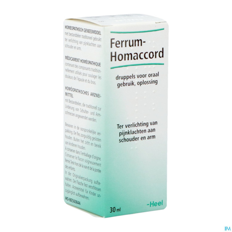 Ferrum-homaccord    gutt  30ml heel