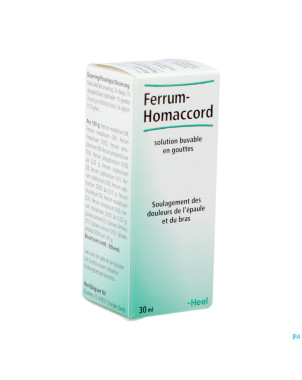 Ferrum-homaccord    gutt  30ml heel