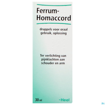Ferrum-homaccord    gutt  30ml heel