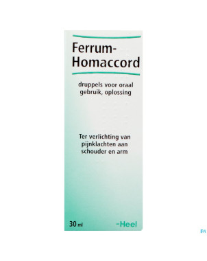 Ferrum-homaccord    gutt  30ml heel