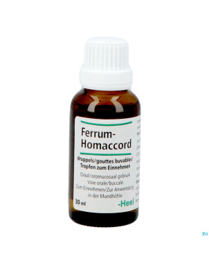 Ferrum-homaccord    gutt  30ml heel