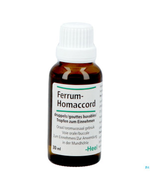 Ferrum-homaccord    gutt  30ml heel
