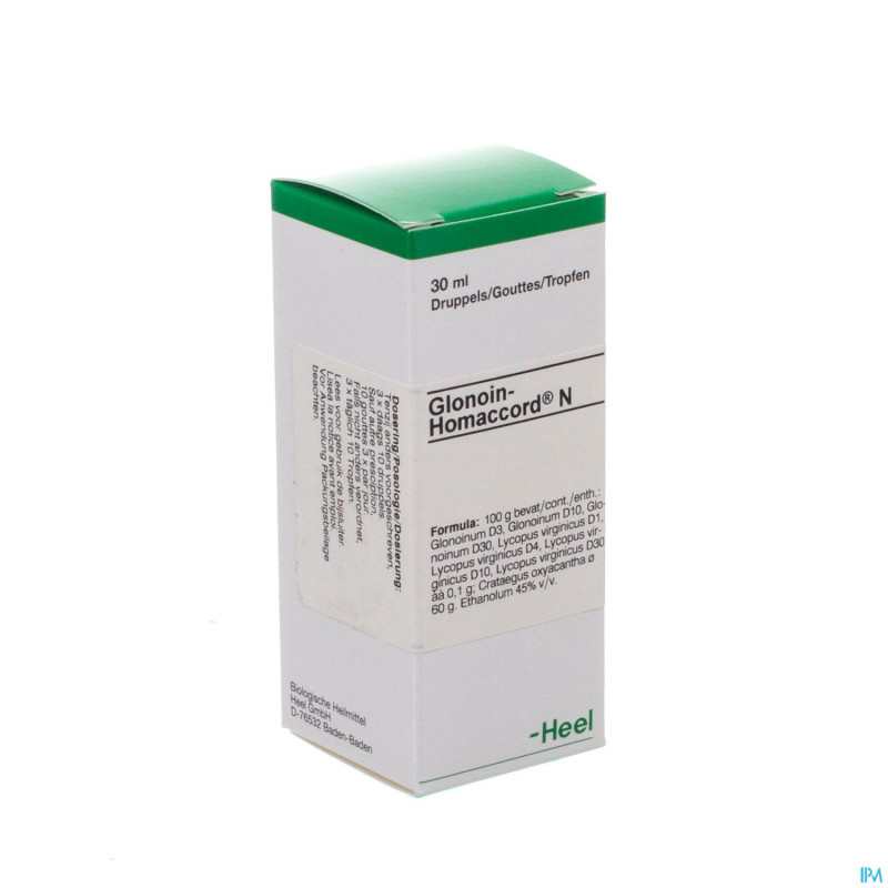 Glonoin-homaccord n gutt  30ml heel
