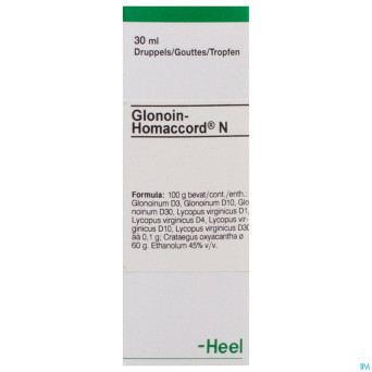 Glonoin-homaccord n gutt  30ml heel