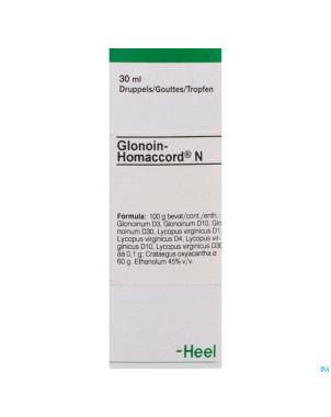 Glonoin-homaccord n gutt  30ml heel