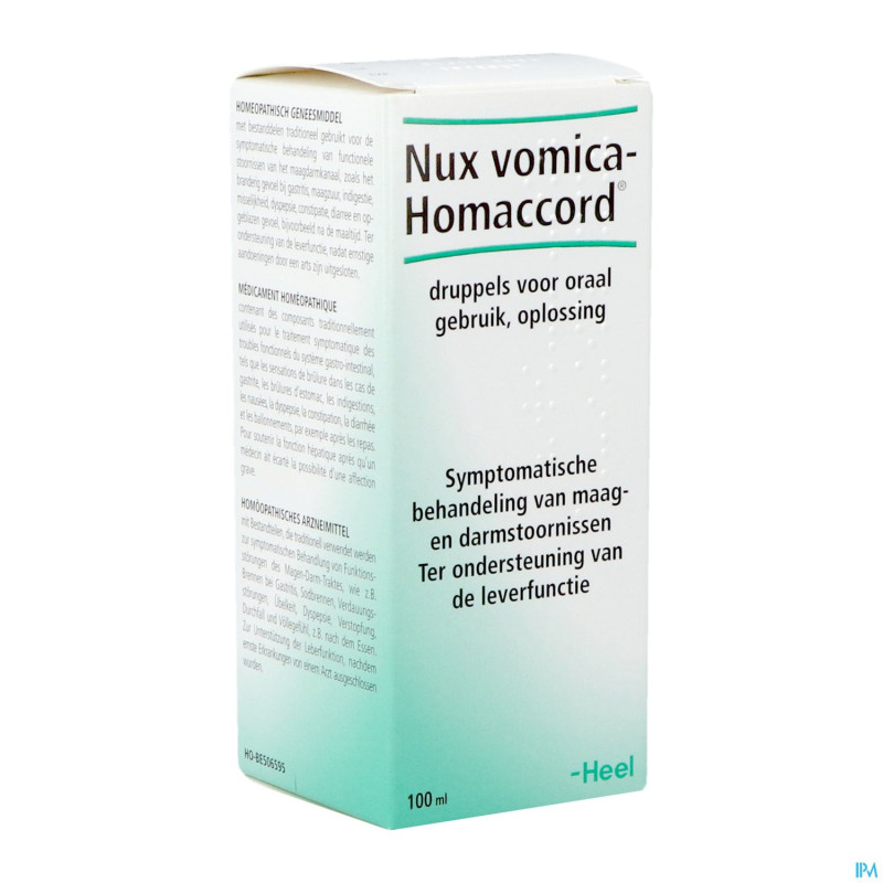 Nux vomica-homaccord gutt 100ml heel