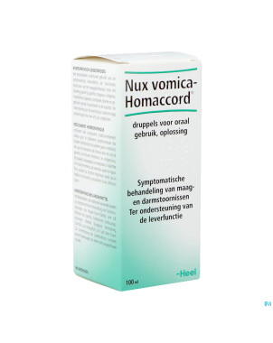 Nux vomica-homaccord gutt 100ml heel