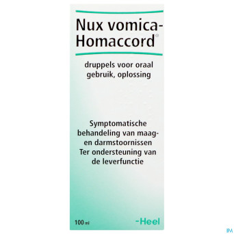 Nux vomica-homaccord gutt 100ml heel