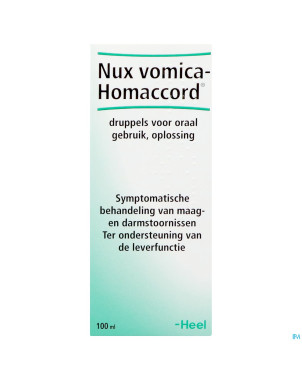 Nux vomica-homaccord gutt 100ml heel