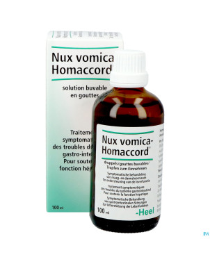 Nux vomica-homaccord gutt 100ml heel