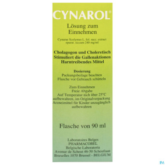 Cynarol sol. fl.  90 ml