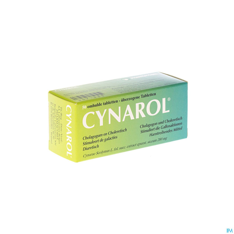 Cynarol drag. 50 x 200 mg