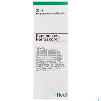 Ranunculus-homacc.  gutt  30ml heel