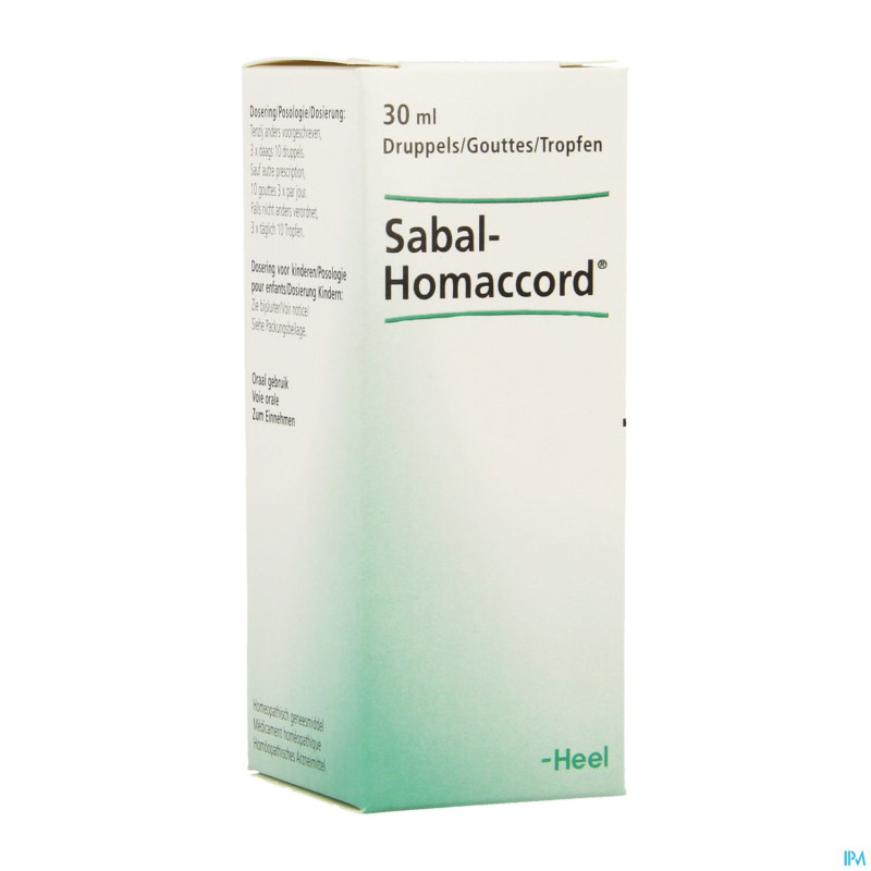 Sabal-homaccord    gutt  30ml heel