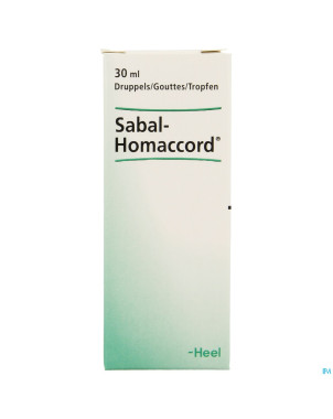 Sabal-homaccord    gutt  30ml heel