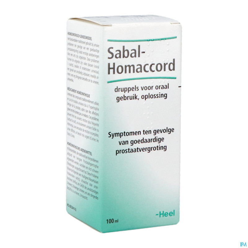 Sabal-homaccord    gutt 100ml heel