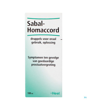 Sabal-homaccord    gutt 100ml heel