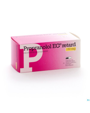 Propranolol retard eg caps  56x160mg