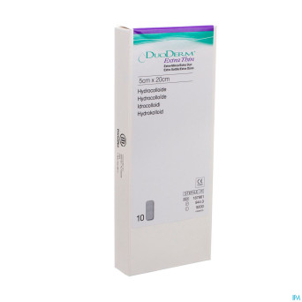Duoderm extra mince pans hydro   5cmx20cm 10 h7961