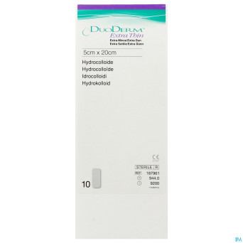 Duoderm extra mince pans hydro   5cmx20cm 10 h7961