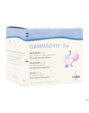 Gammadyn se    amp 30 x 2ml unda